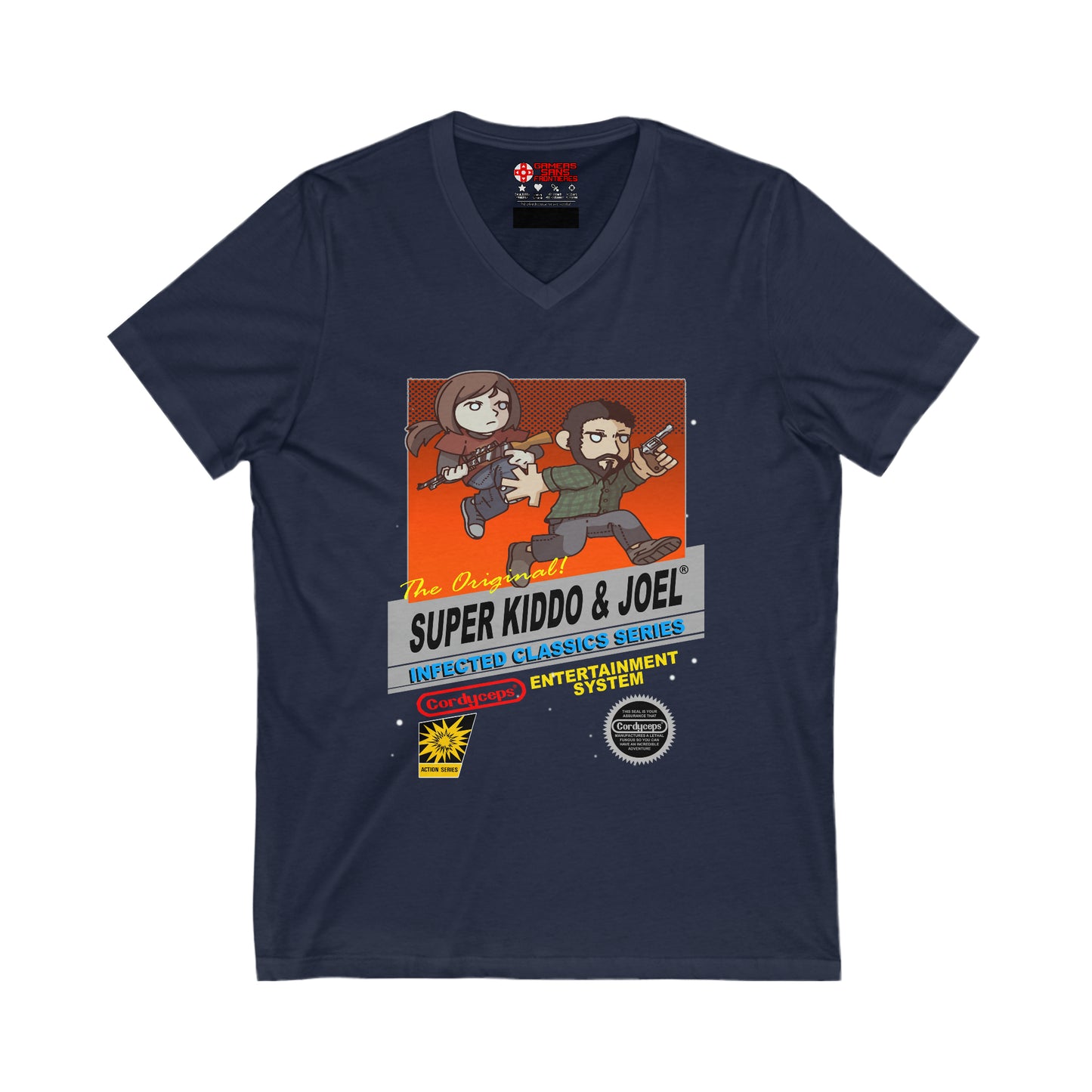 The Last Of Us Men's V Tee - Super Kido & Joel