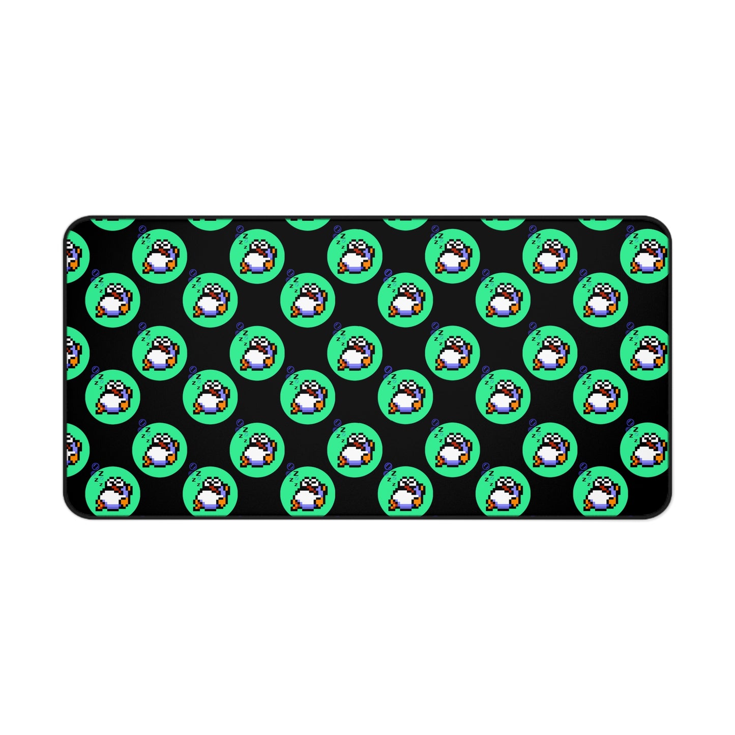Rip Van Sleeping Pattern Desk Mat