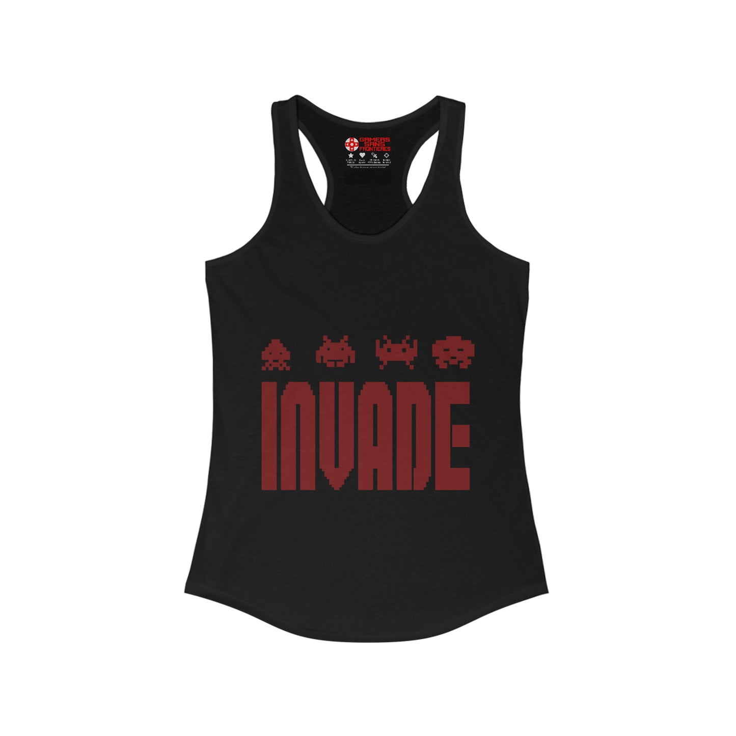Women's Racerback Tank - Invasion