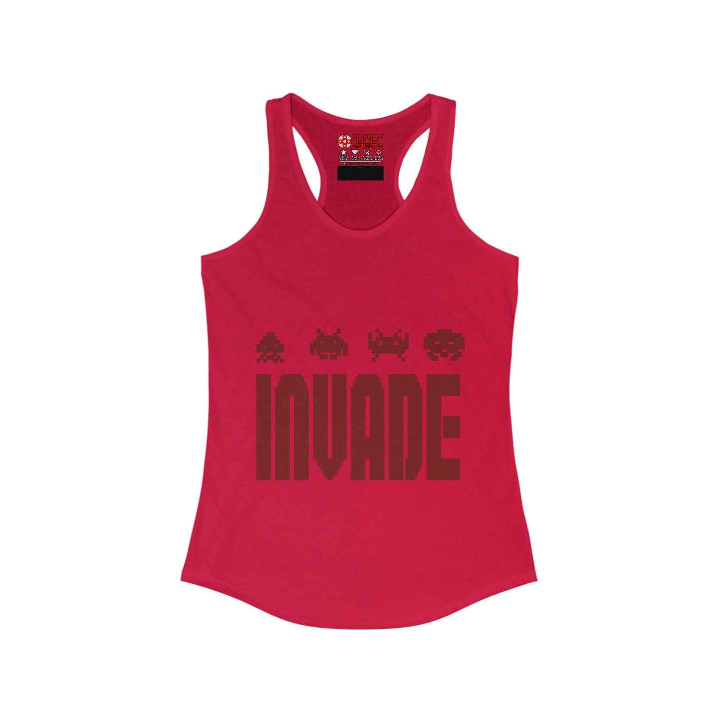 Women's Racerback Tank - Invasion