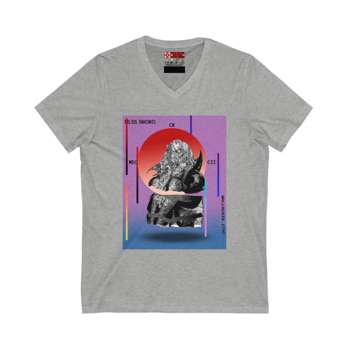 Castlevania Men's V Tee - Filius Draconis