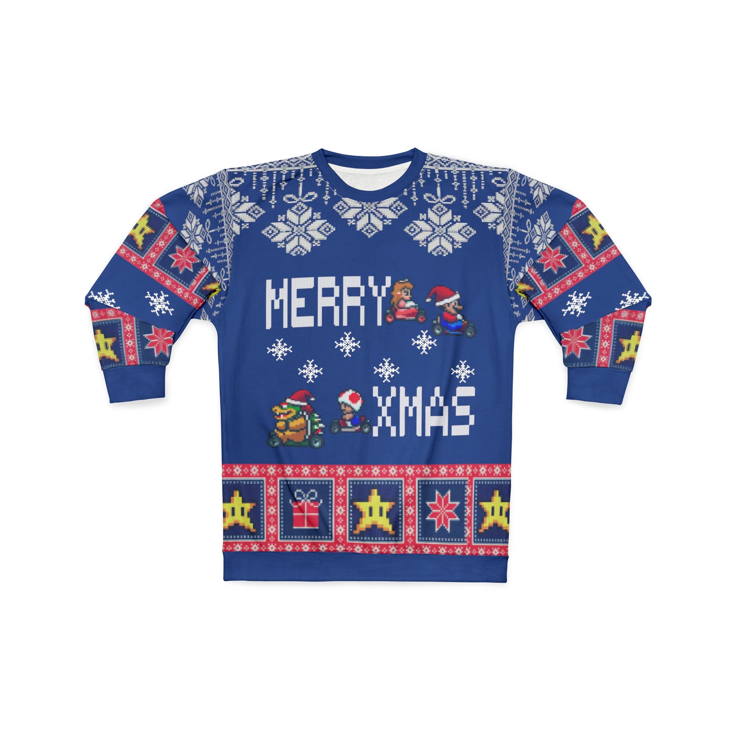Christmas Sweatshirt - Mario Kartmas