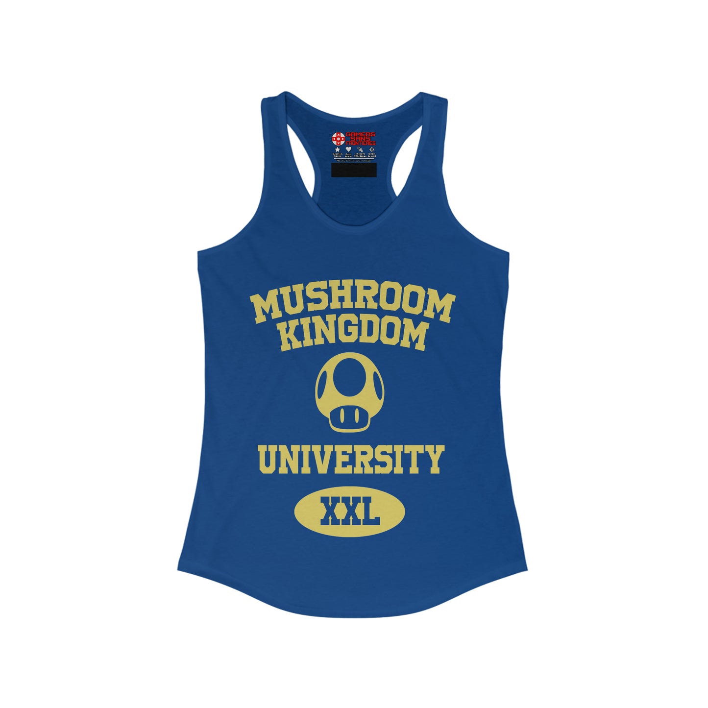 Women's Racerback Tank - Mushroom Kingdom University
