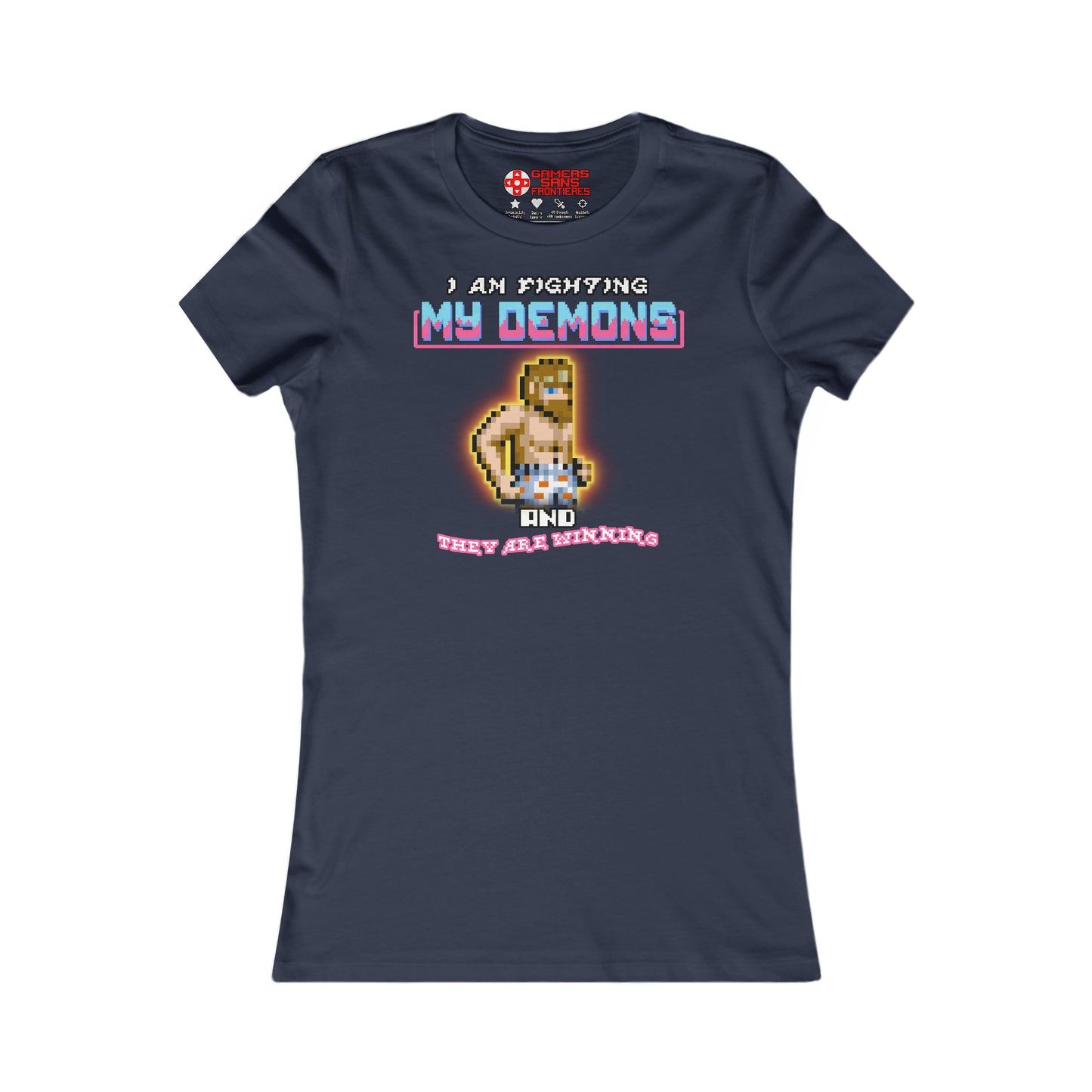 Women's Tee - Fighting my demons