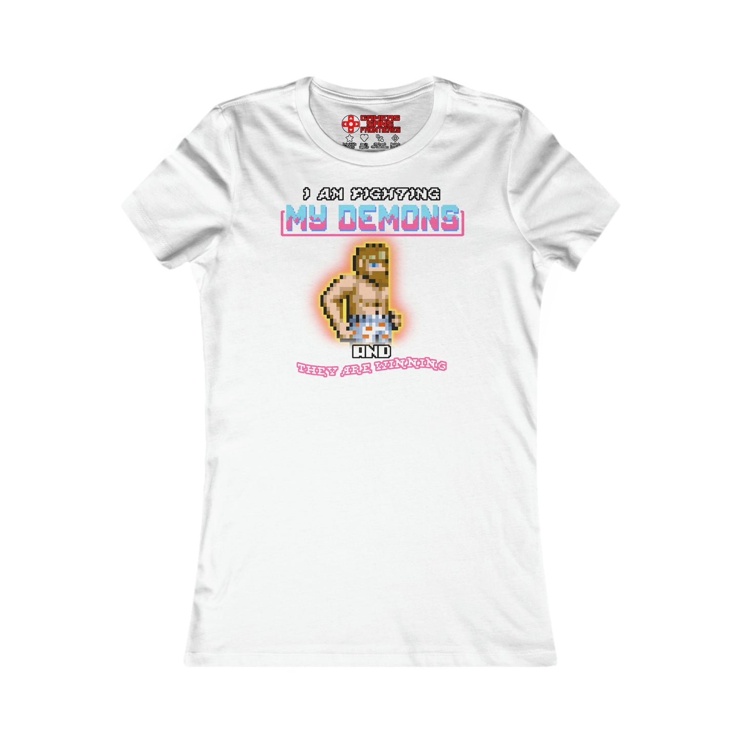 Women's Tee - Fighting my demons