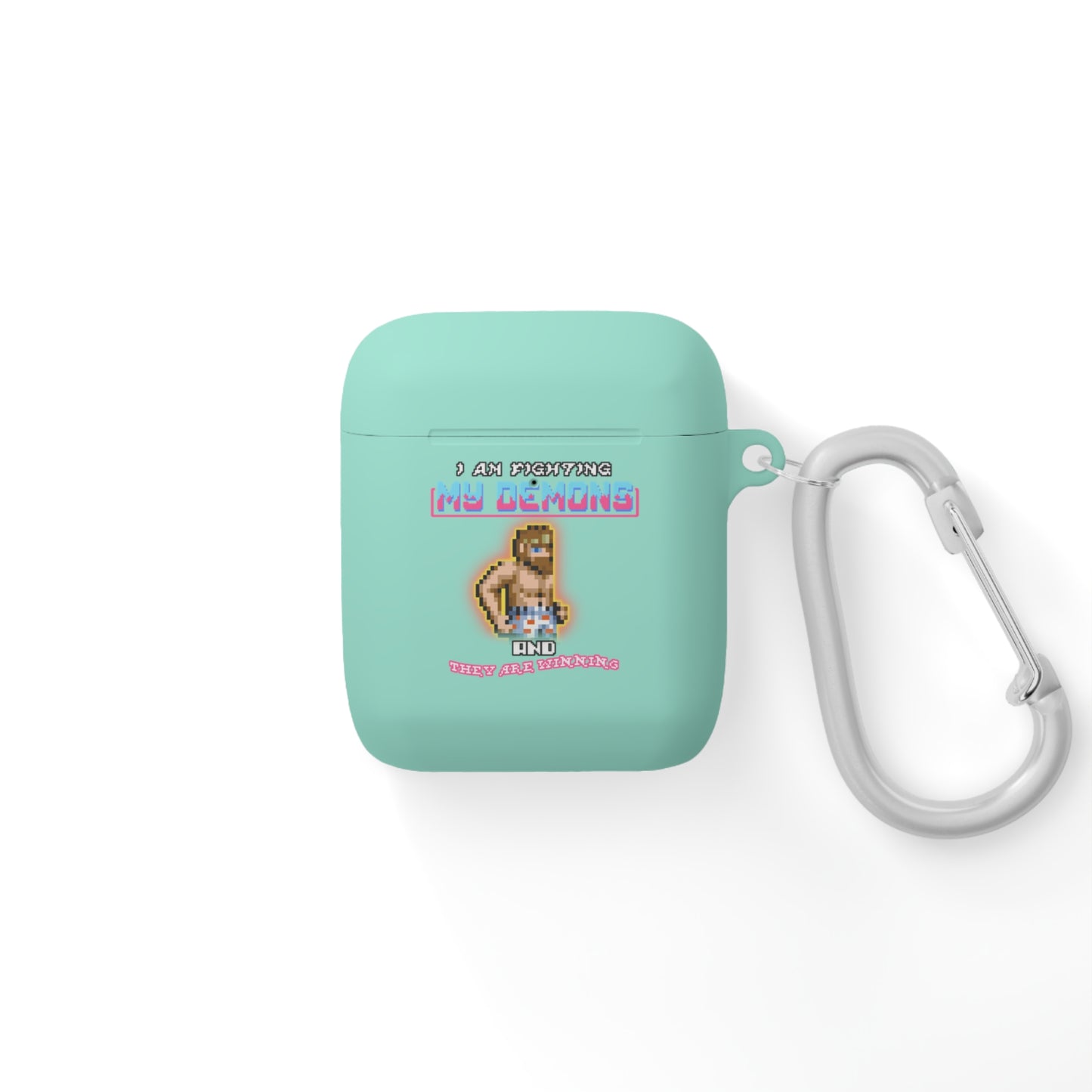 AirPods / AirPods Pro Case Cover - Fighting my demons