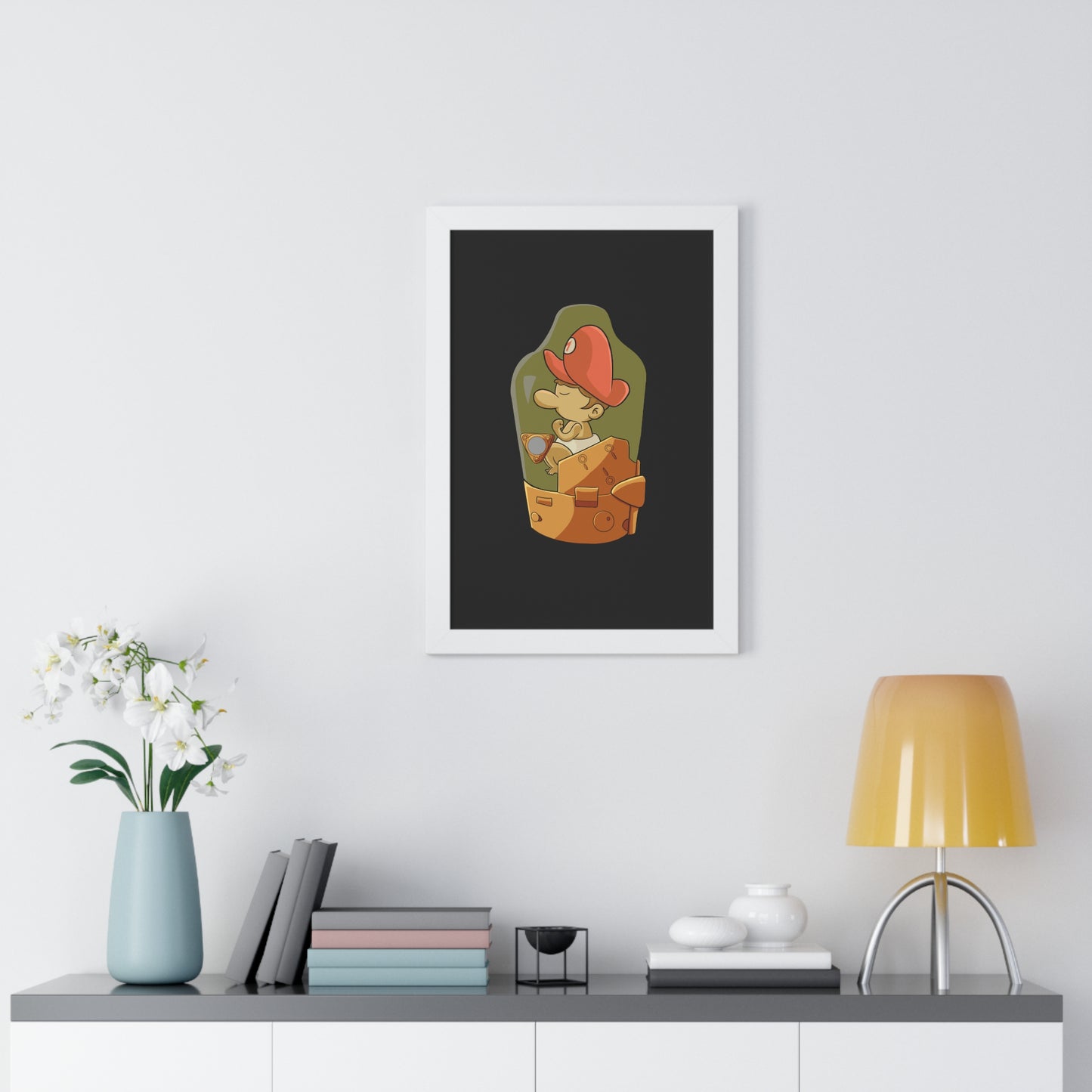 Death Stranding Framed Poster - Baby Stranding