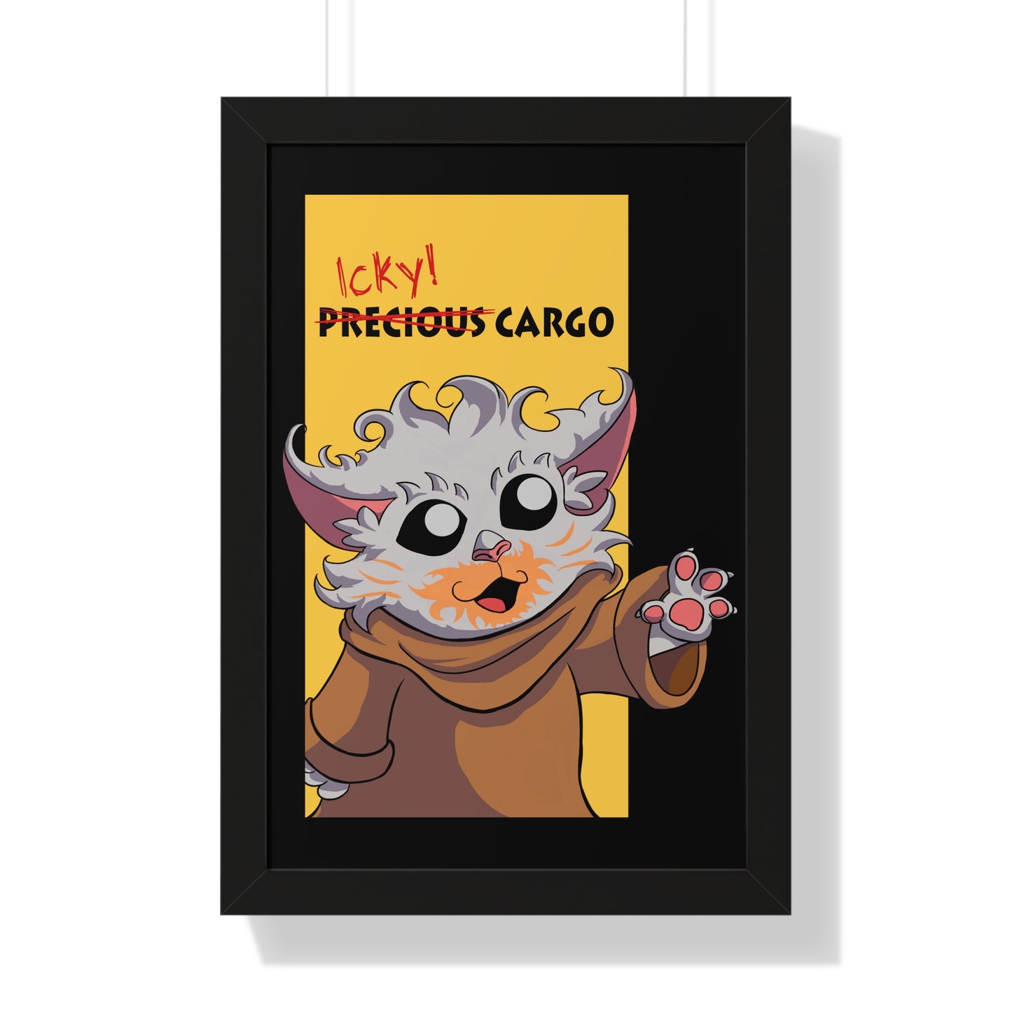 Icky Cargo Framed Poster - Wisp Campaign