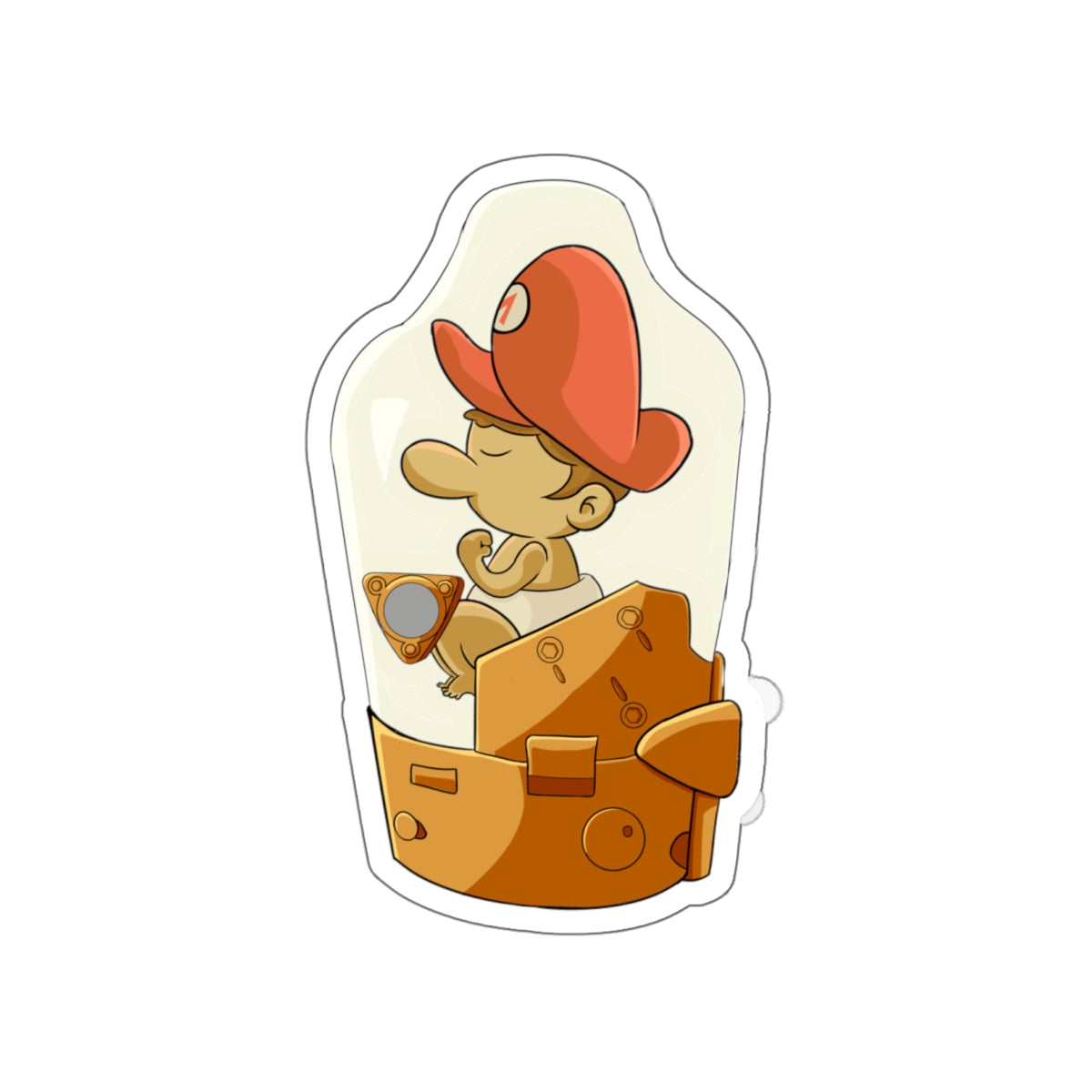 Death Stranding Die-Cut Sticker - Baby Stranding