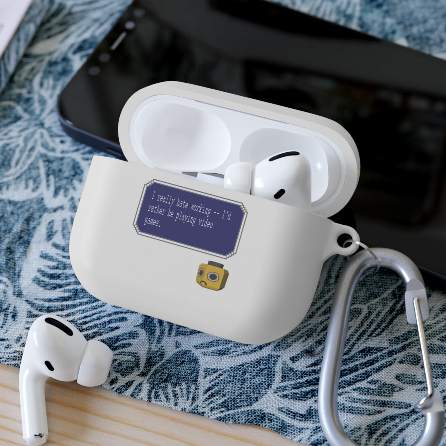 AirPods / AirPods Pro Case Cover - I Really Hate Working