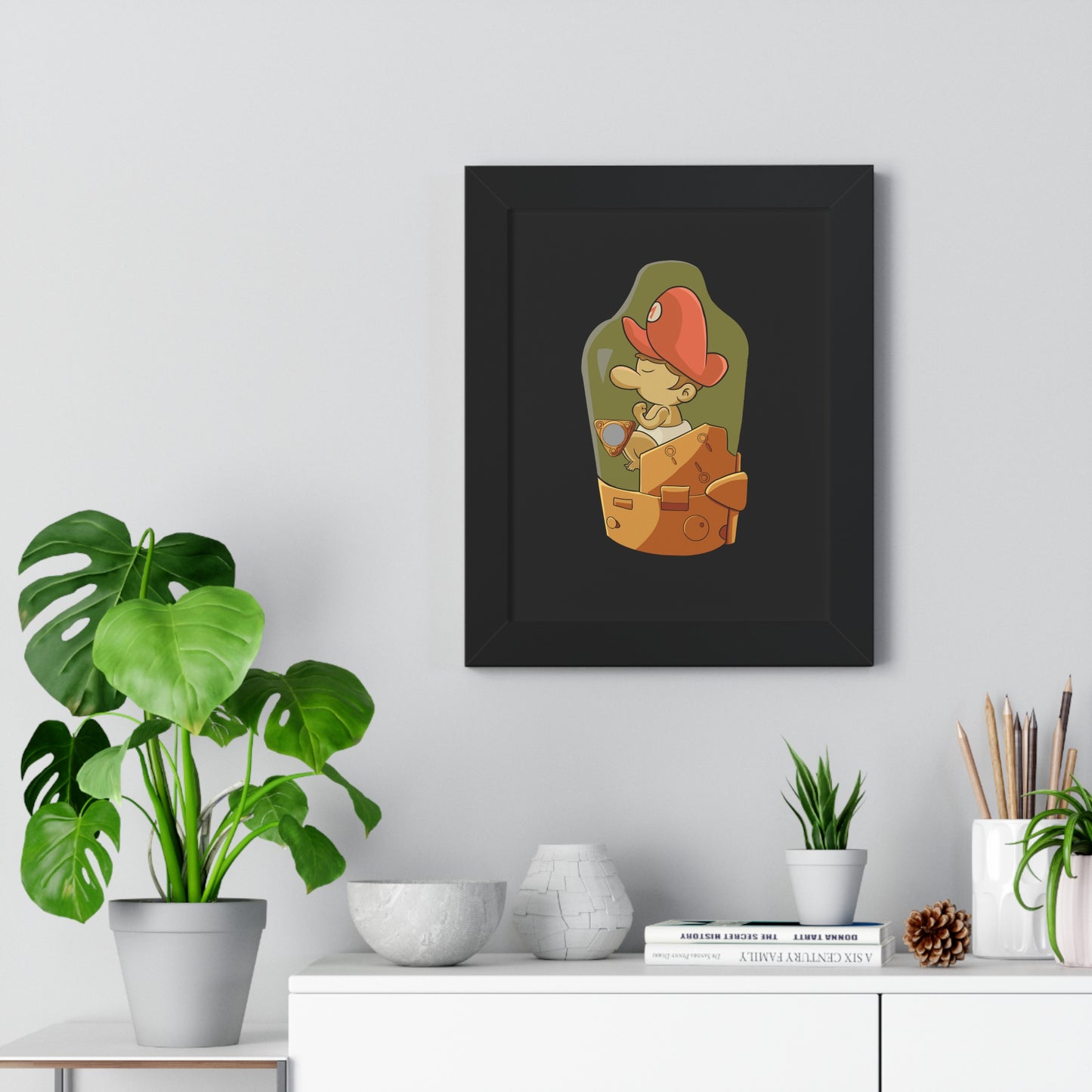 Death Stranding Framed Poster - Baby Stranding