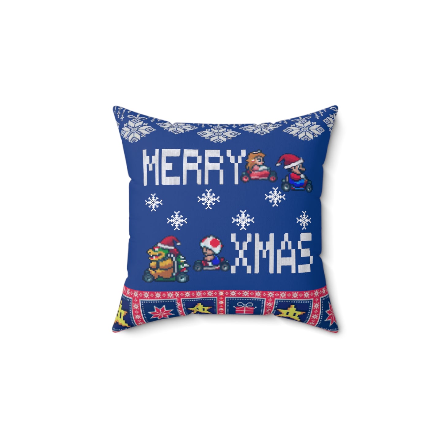 Christmas Pillow - Mario Kartmas