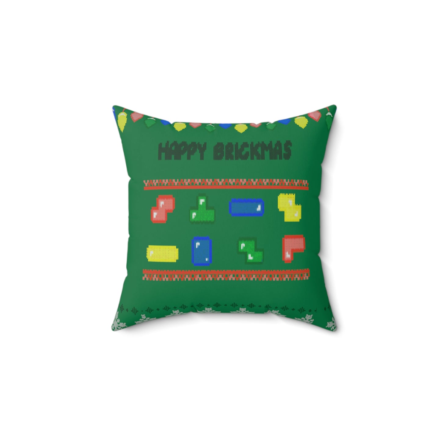 Christmas Pillow - Brickmas