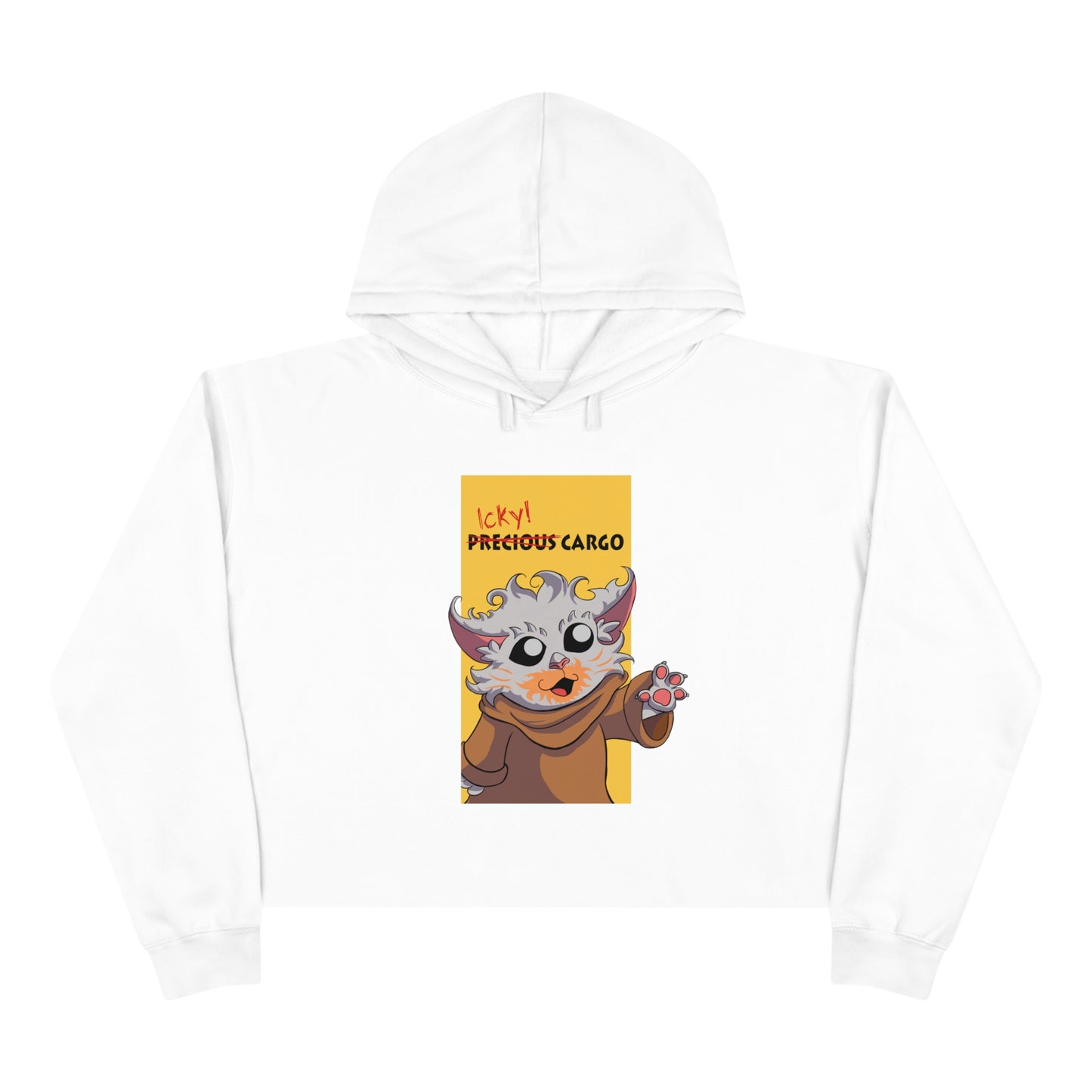 Icky Cargo Crop Hoodie - Wisp Campaign