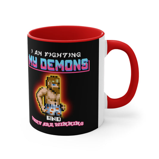 Mug 11oz - Fighting my demons
