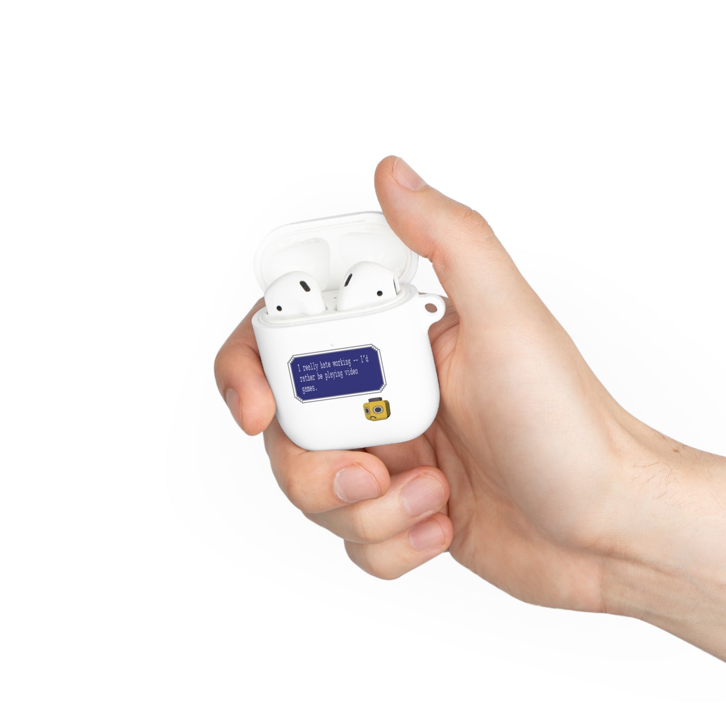 AirPods / AirPods Pro Case Cover - I Really Hate Working