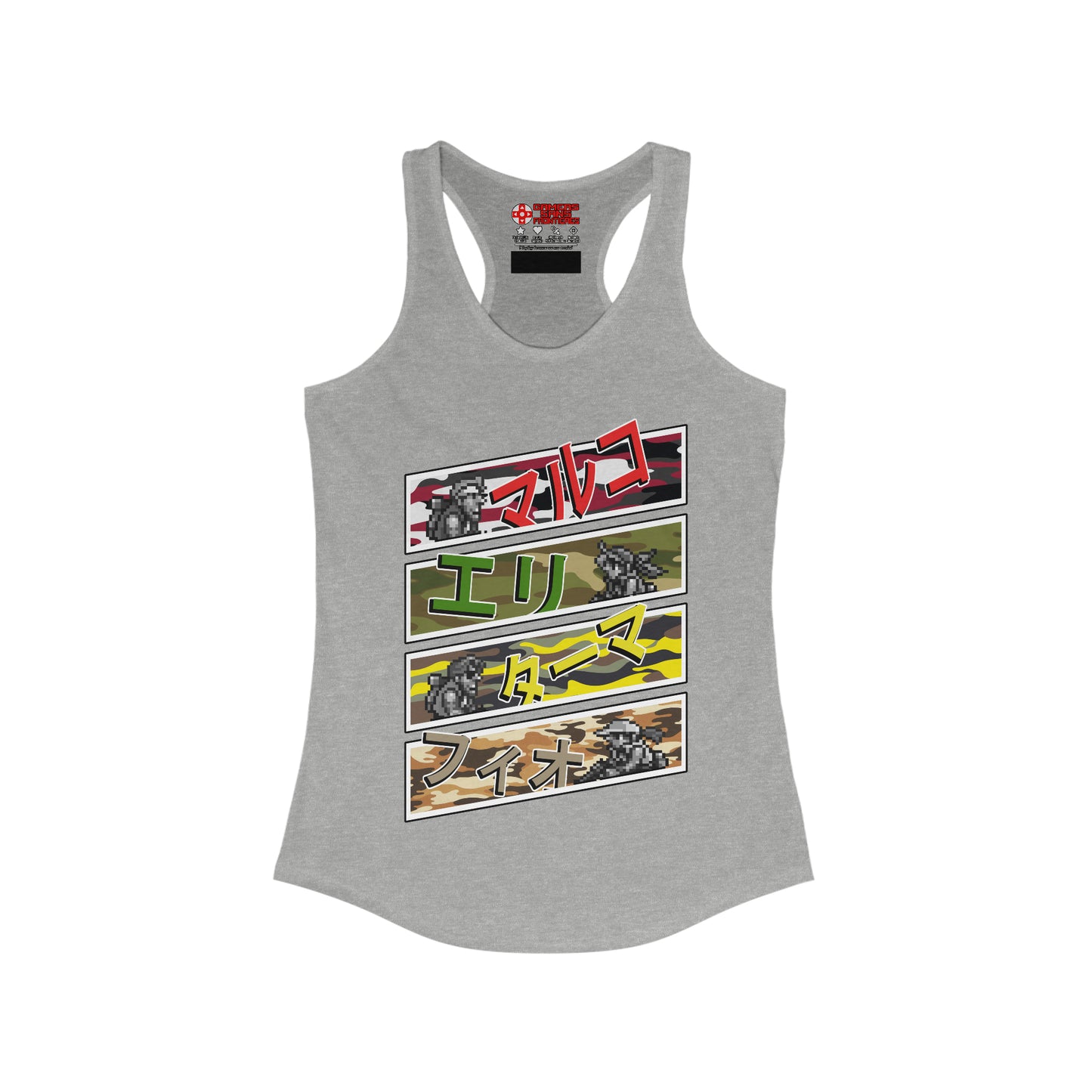 Women's Racerback Tank - Peregrin Camo