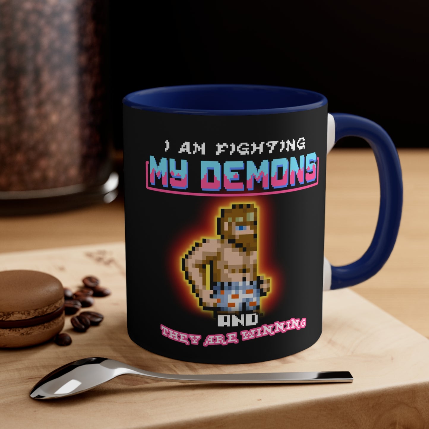 Mug 11oz - Fighting my demons