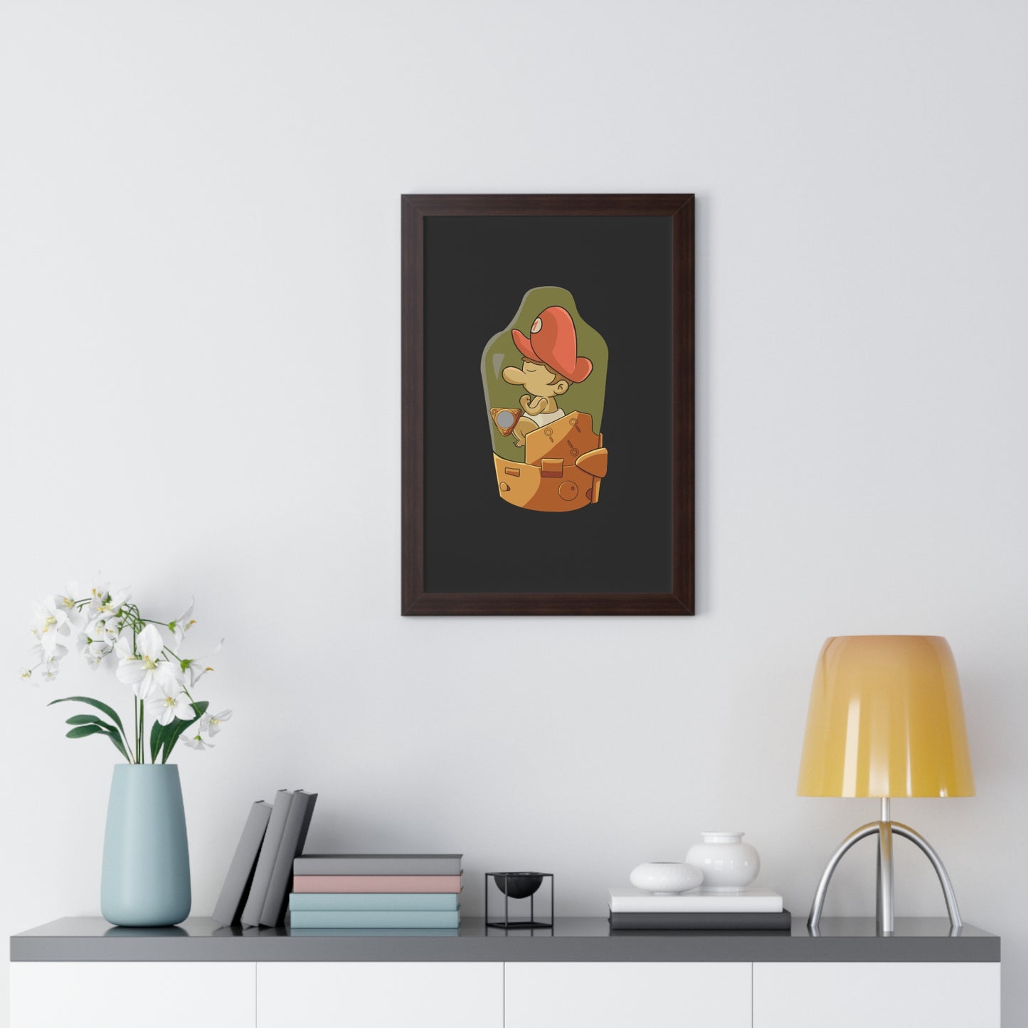 Death Stranding Framed Poster - Baby Stranding