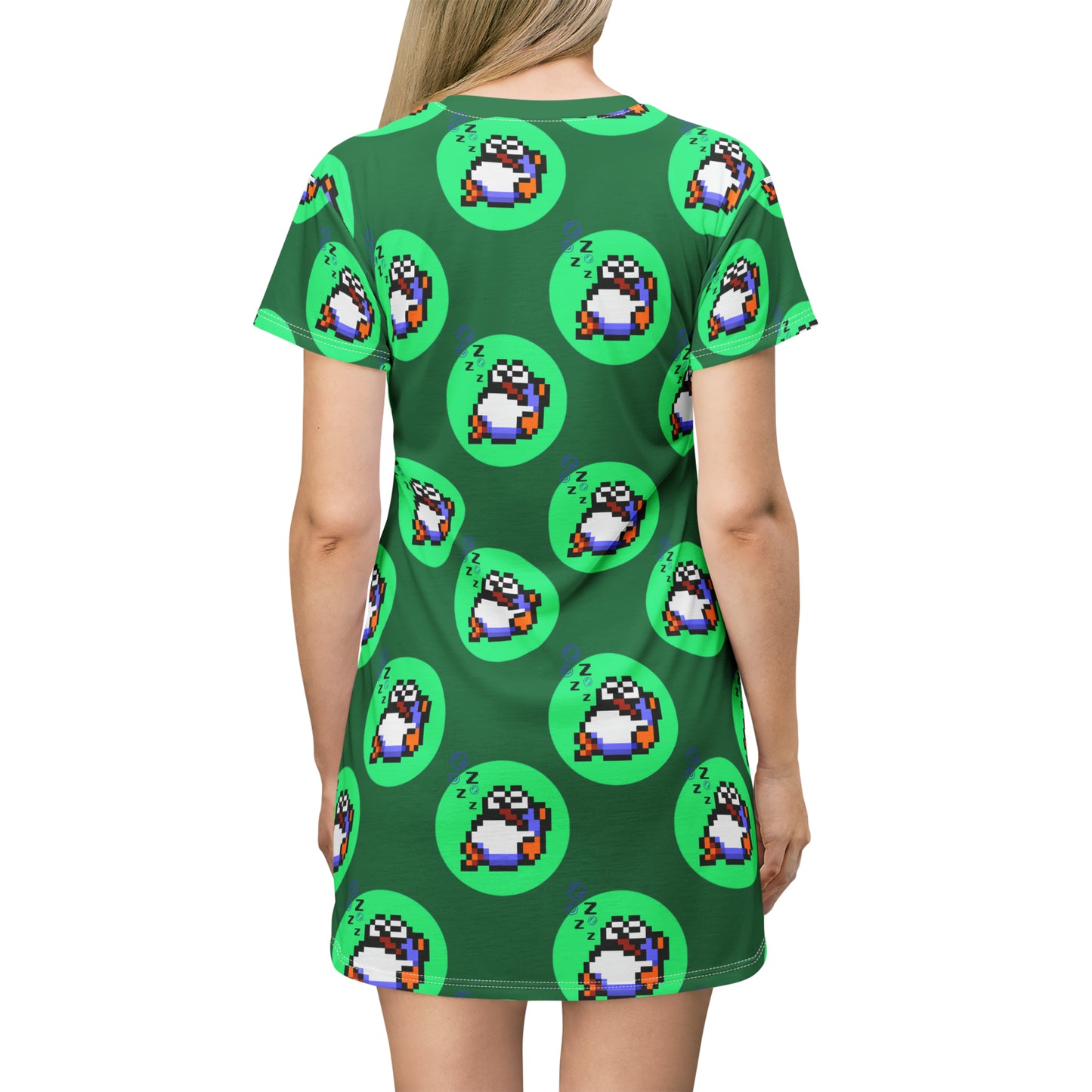 Rip Van Sleeping Pattern Tee Dress