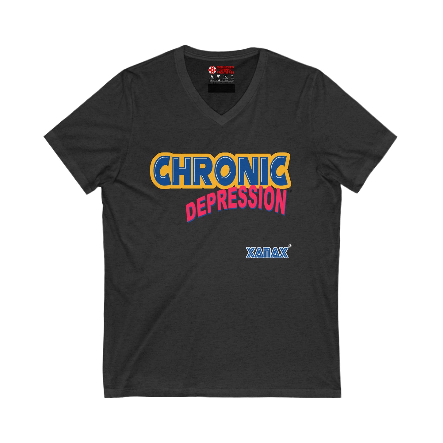 Men's V Tee - Chronic Depression