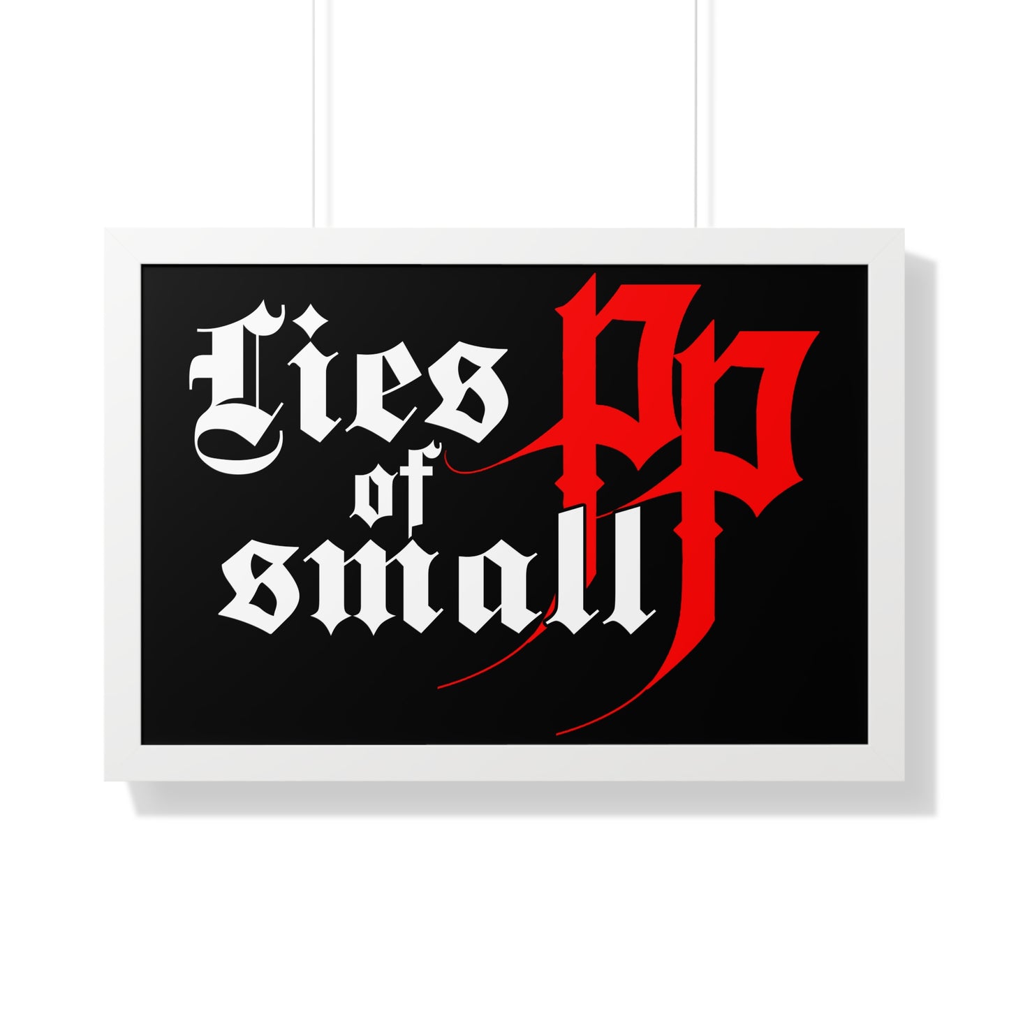 Lies of P Framed Poster - Lies of Small PP