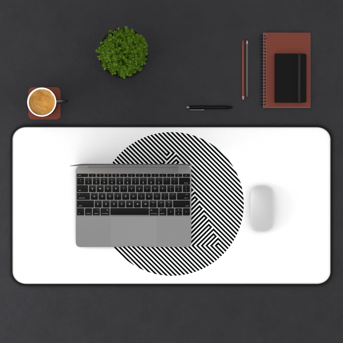 Triforce Stealth Desk Mat
