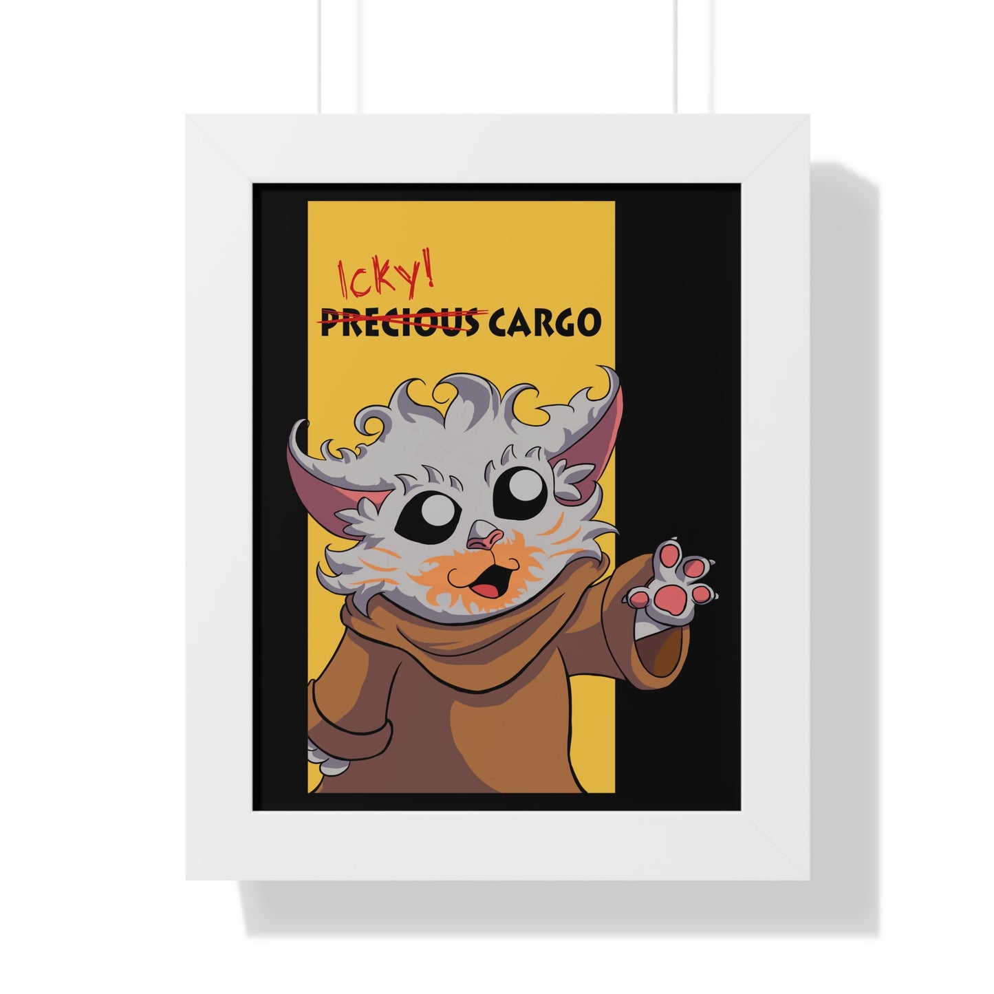 Icky Cargo Framed Poster - Wisp Campaign