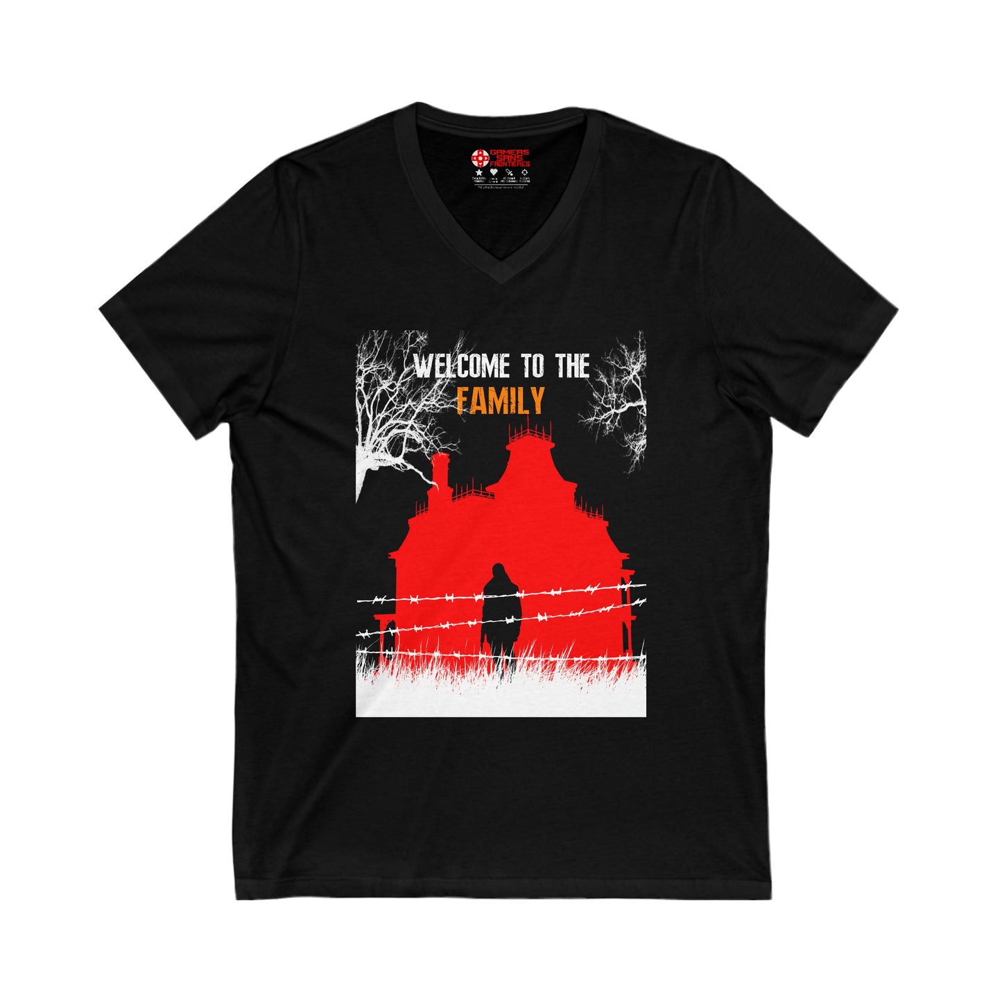 Resident Evil Men's V Tee - Welcome to the Family