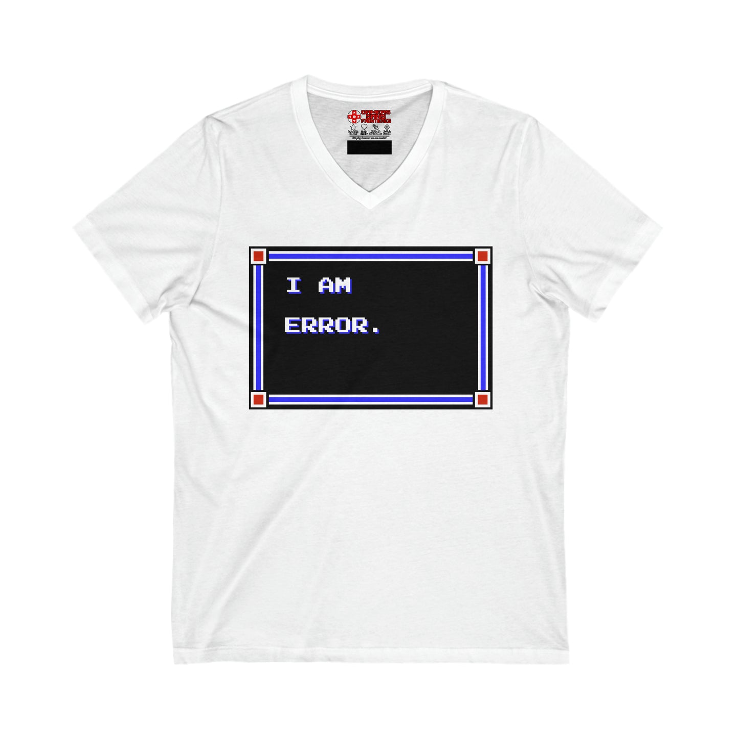 Men's V Tee - I Am Error