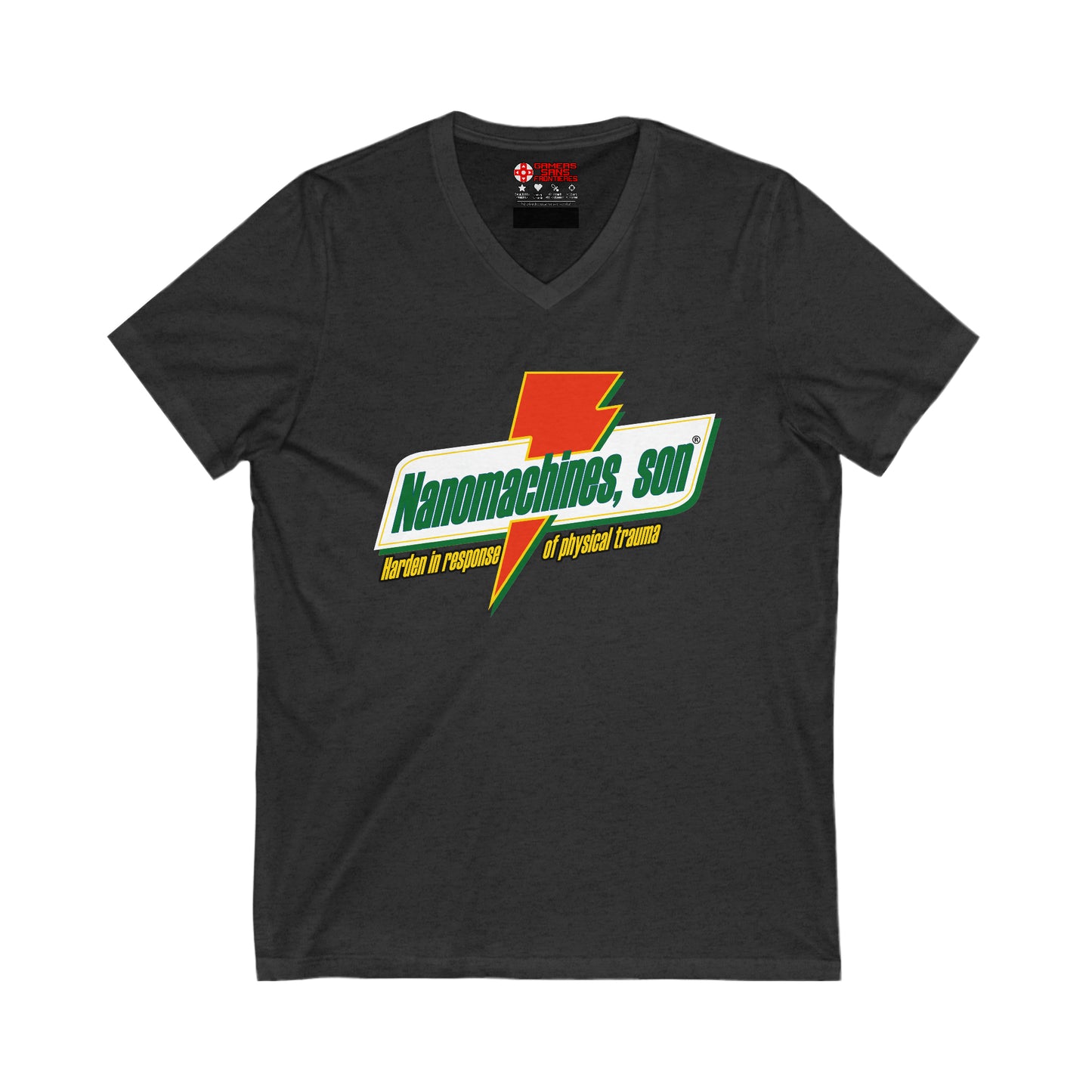 Men's V Tee - Nanomachines, son