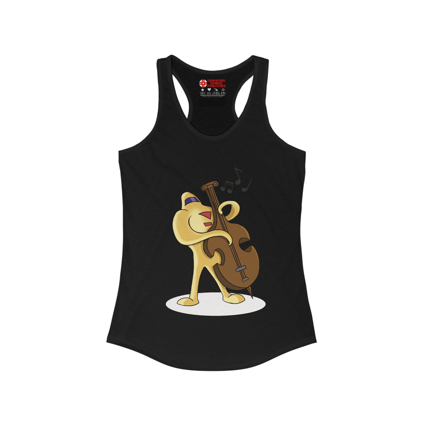 Women's Racerback Tank - Jazz Starman