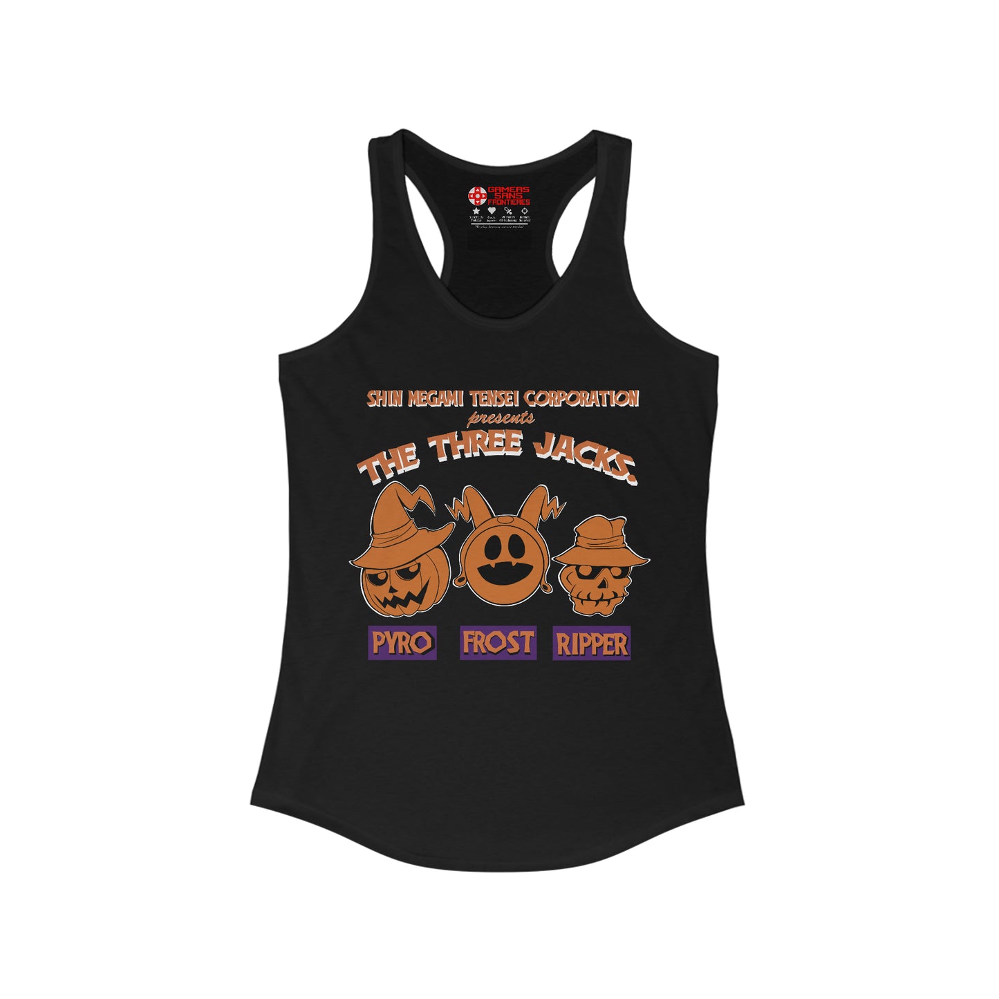 Women's Racerback Tank - Jack of all Tricks