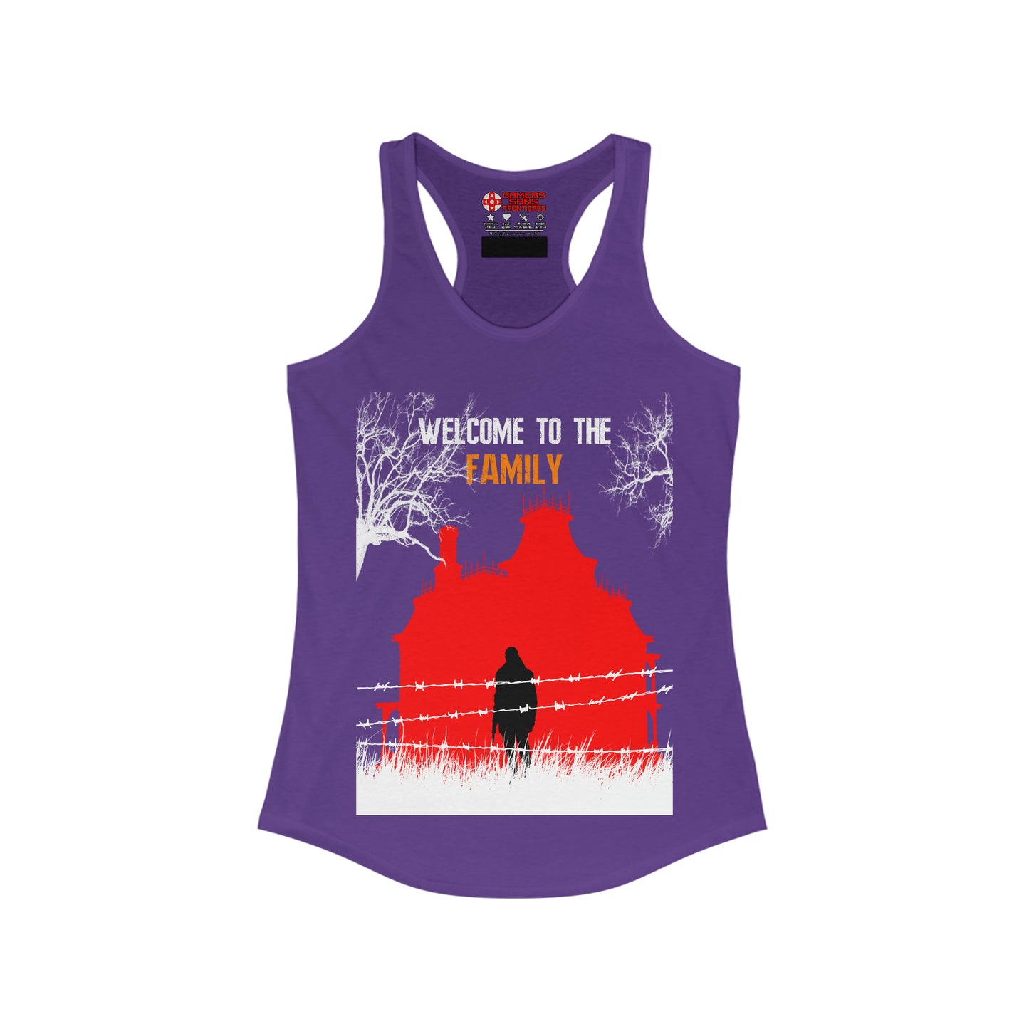 Women's Racerback Tank - Welcome to the Family