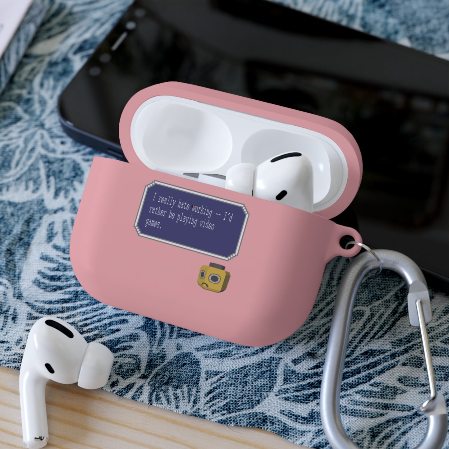 AirPods / AirPods Pro Case Cover - I Really Hate Working