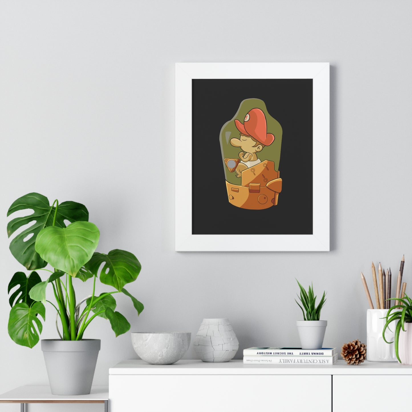 Death Stranding Framed Poster - Baby Stranding