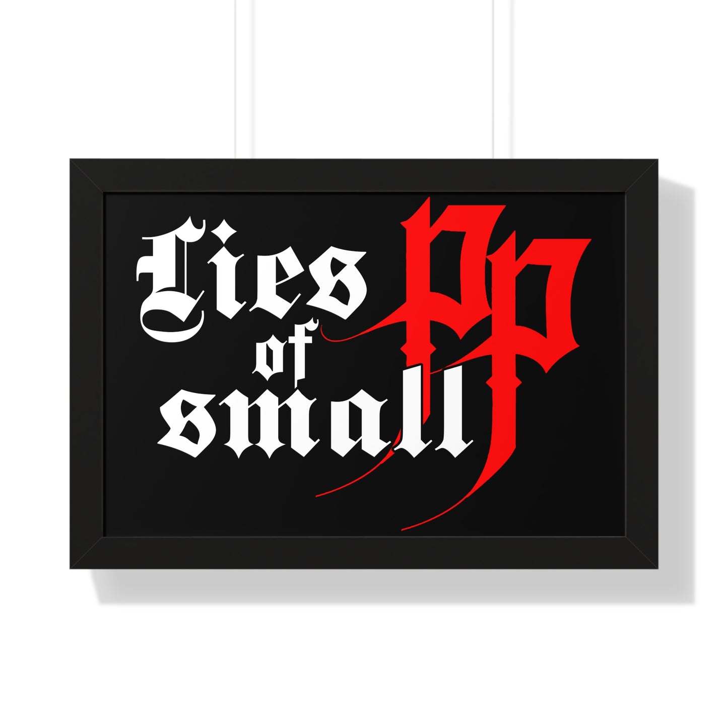 Lies of P Framed Poster - Lies of Small PP