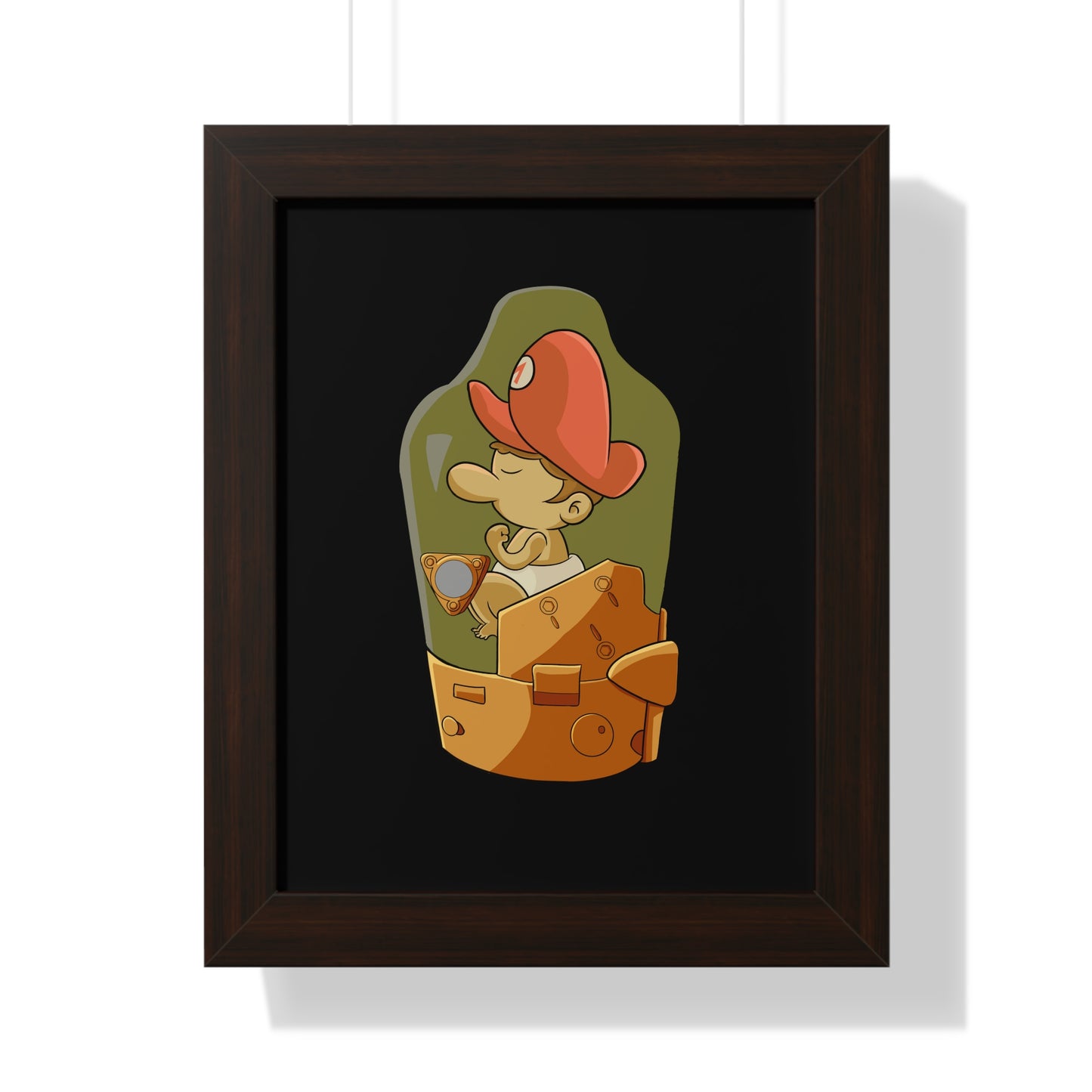 Death Stranding Framed Poster - Baby Stranding