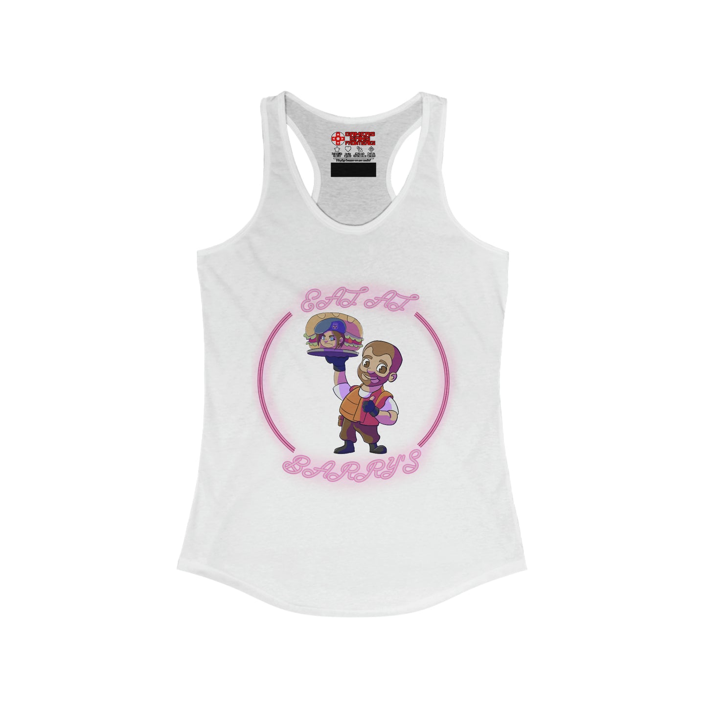 Women's Racerback Tank - Eat at Barry's