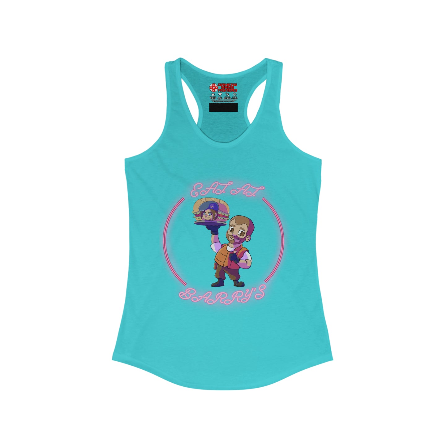 Women's Racerback Tank - Eat at Barry's