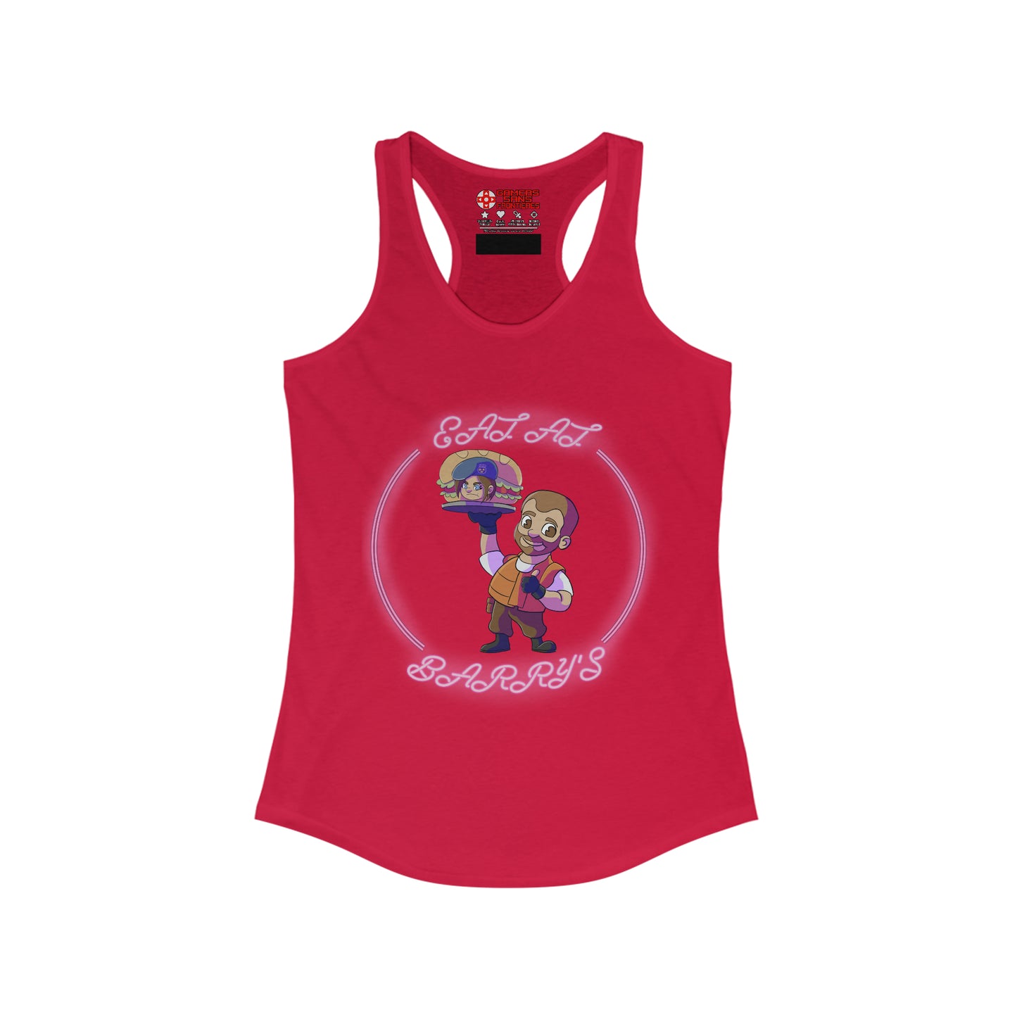Women's Racerback Tank - Eat at Barry's