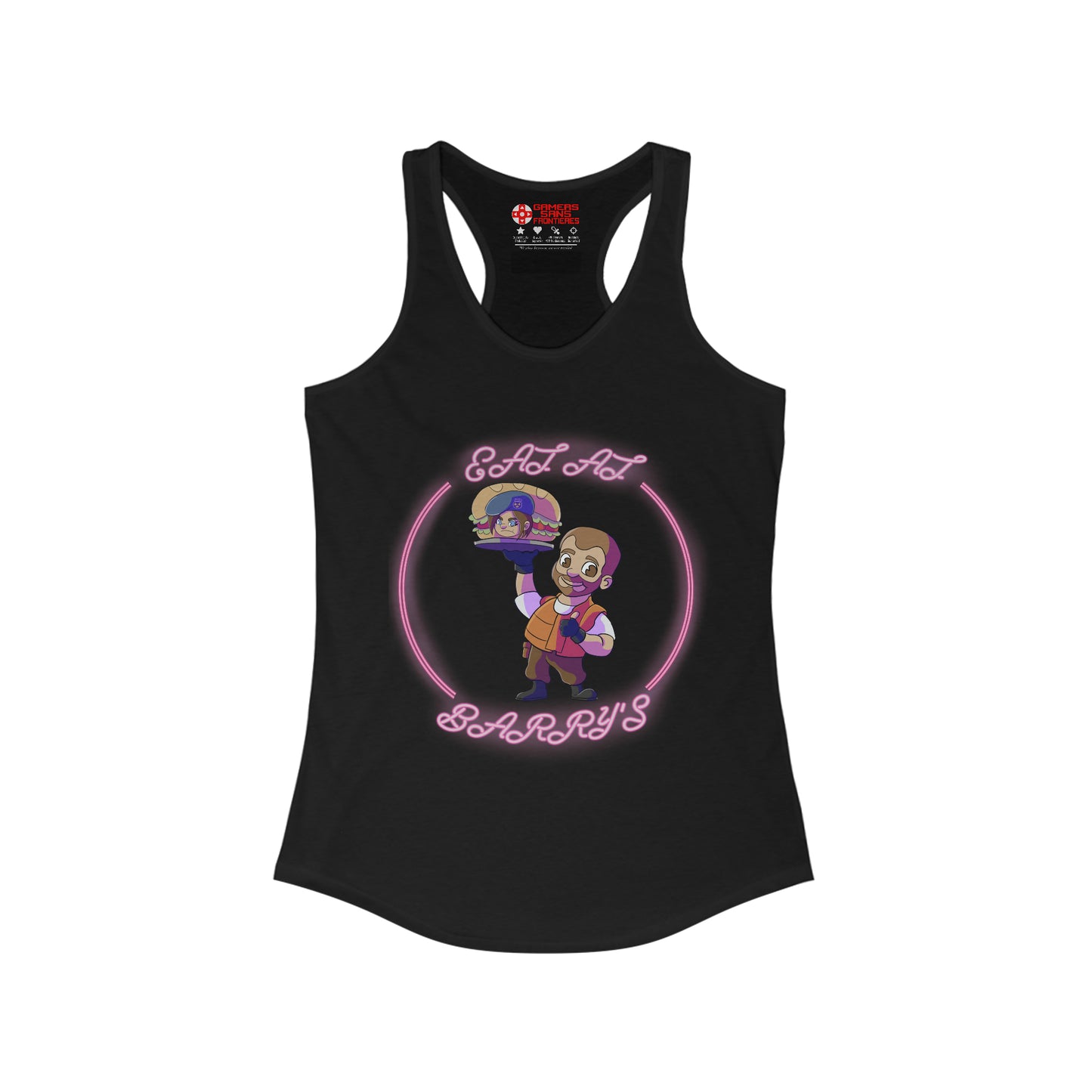Women's Racerback Tank - Eat at Barry's
