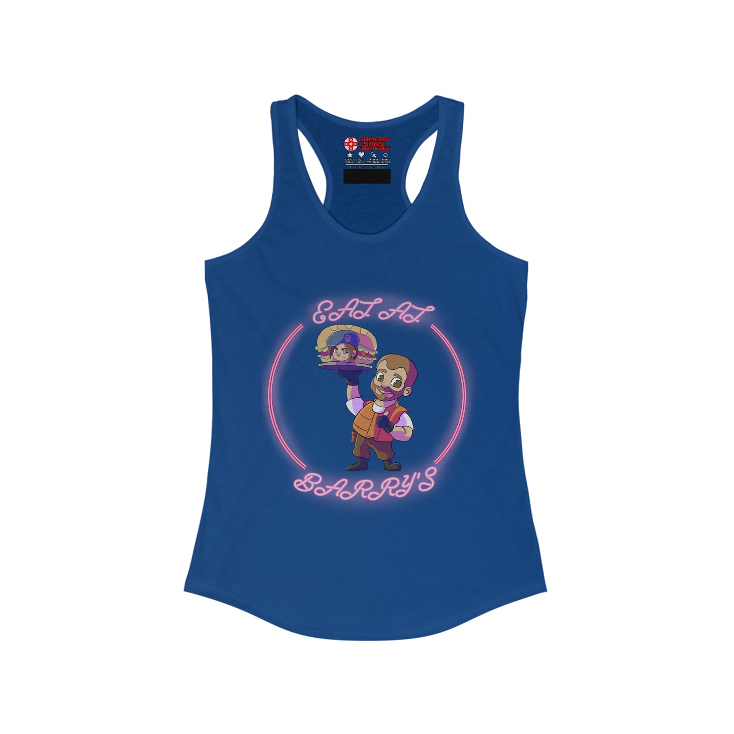 Women's Racerback Tank - Eat at Barry's