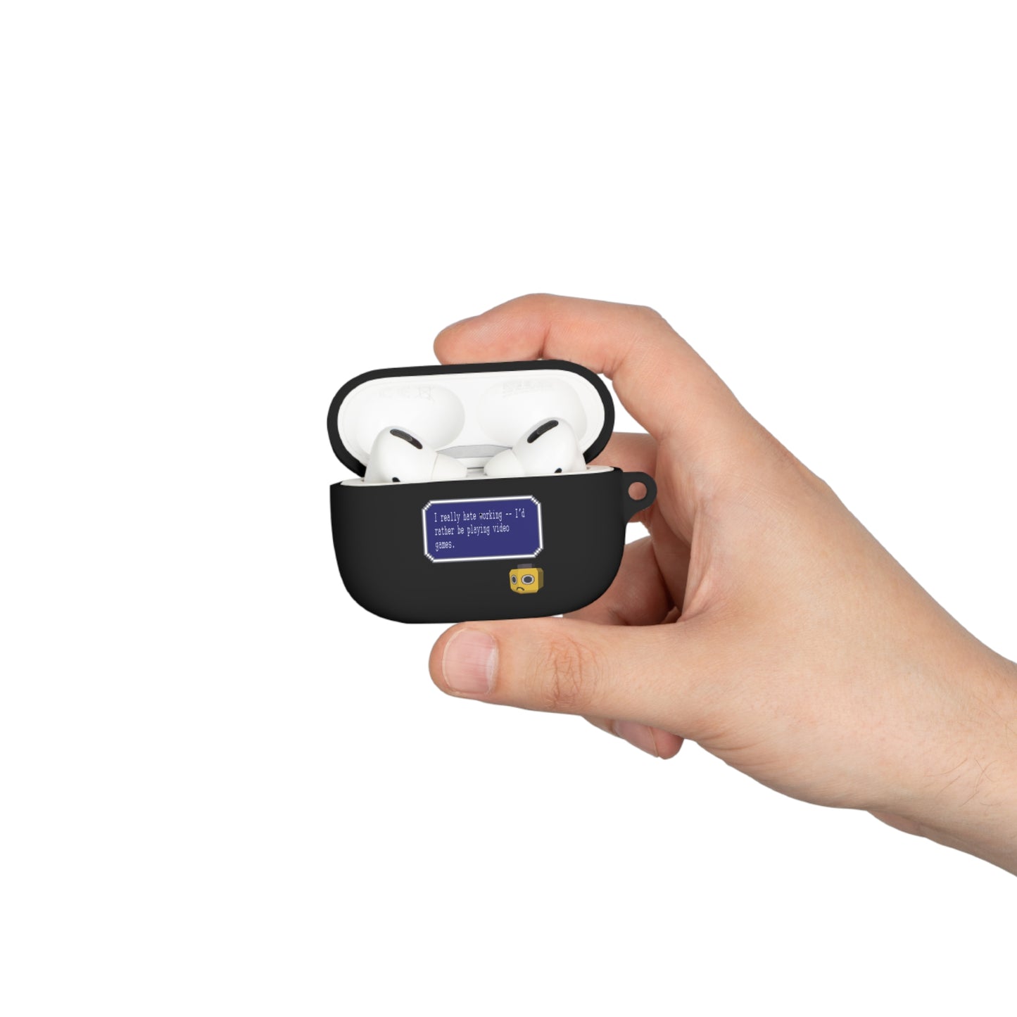 AirPods / AirPods Pro Case Cover - I Really Hate Working
