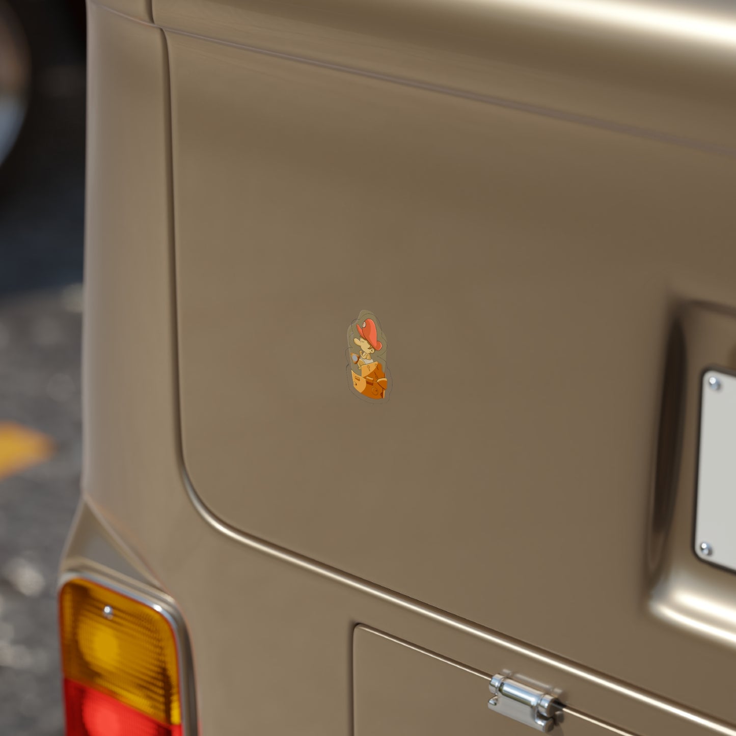 Transparent Outdoor Sticker - BBS