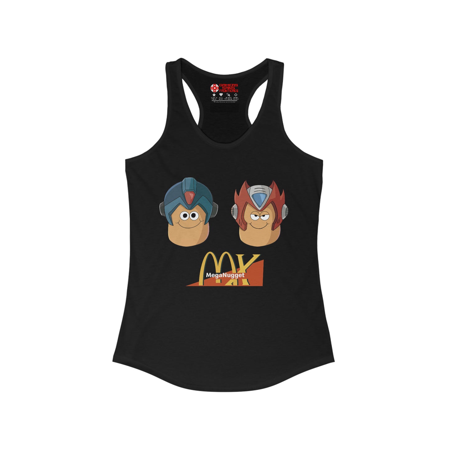 Women's Racerback Tank - Mega Nugget X