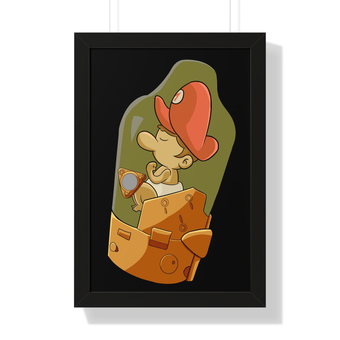 Framed  Poster - BBS