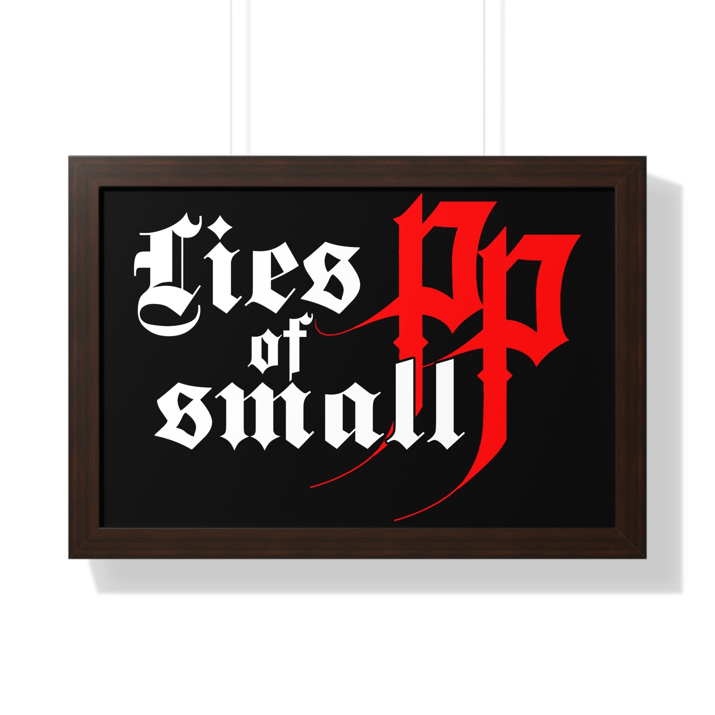 Lies of P Framed Poster - Lies of Small PP