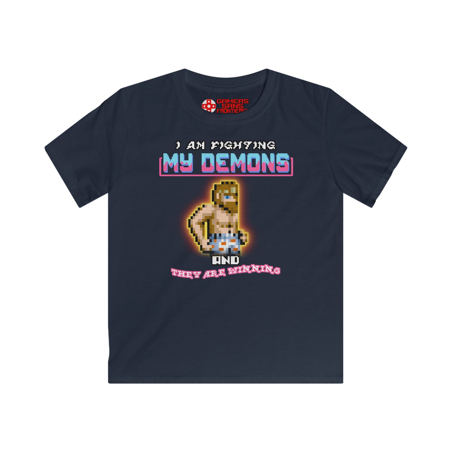 Kids' Tee - Fighting my demons