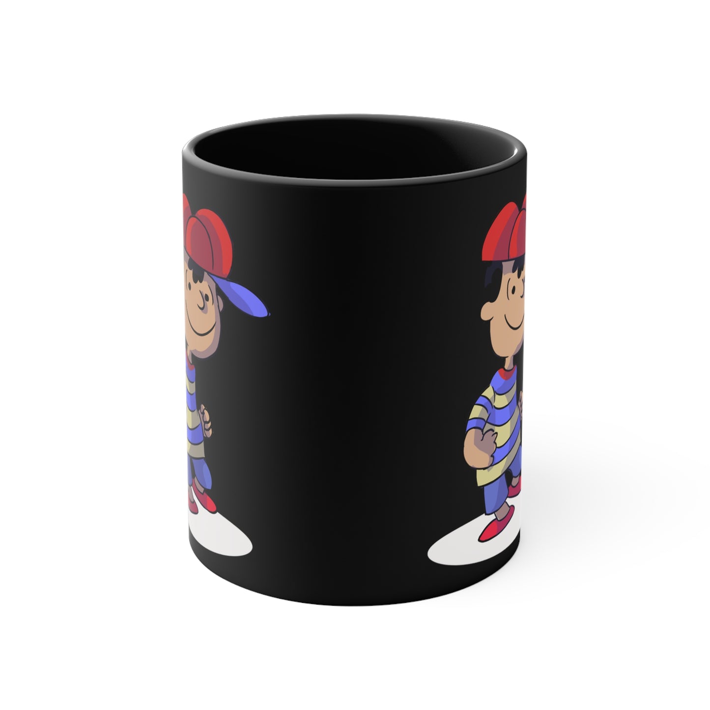 Ness Brown Dance Mug, 11oz